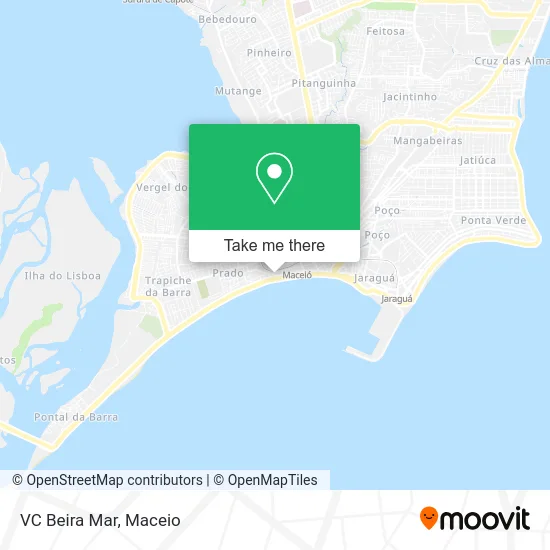 VC Beira Mar map