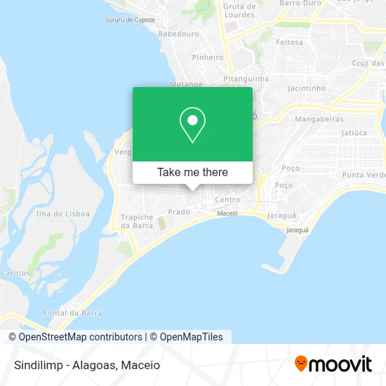 Sindilimp - Alagoas map