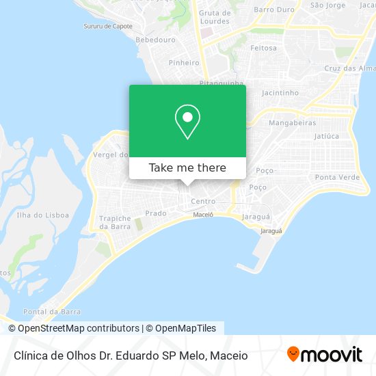 Clínica de Olhos Dr. Eduardo SP Melo map