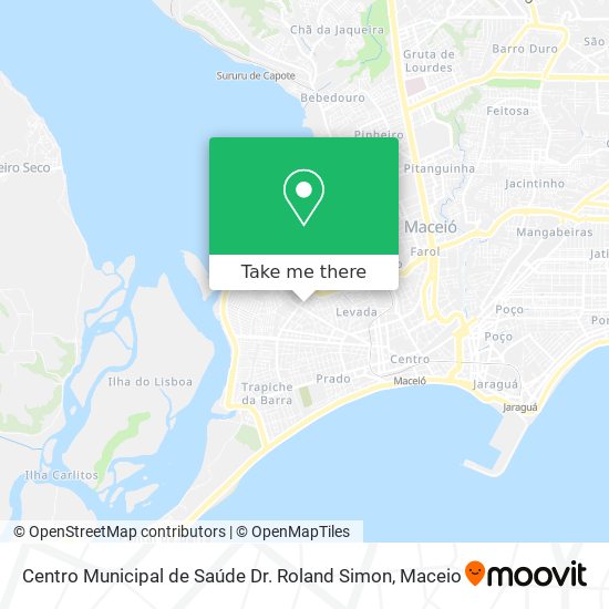 Centro Municipal de Saúde Dr. Roland Simon map