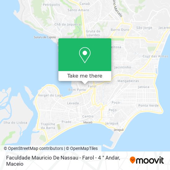Faculdade Mauricio De Nassau - Farol - 4 ° Andar map