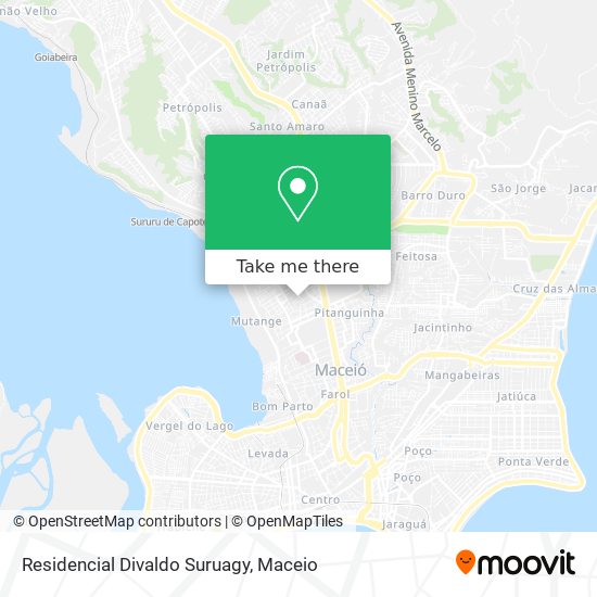 Residencial Divaldo Suruagy map
