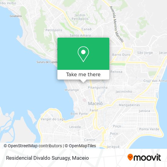 Mapa Residencial Divaldo Suruagy