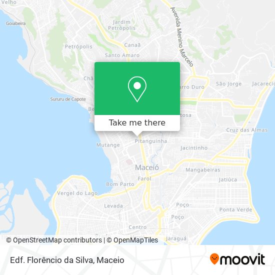 Edf. Florêncio da Silva map