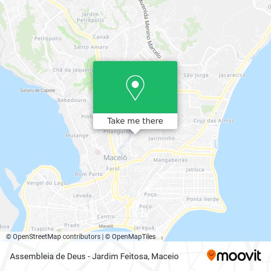 Assembleia de Deus - Jardim Feitosa map