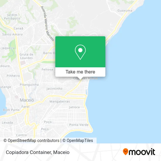 Copiadora Container map