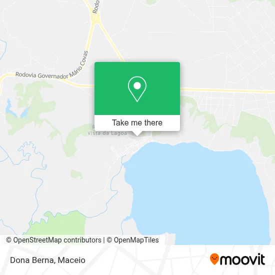 Dona Berna map