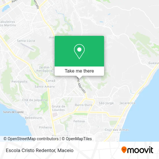Escola Cristo Redentor map