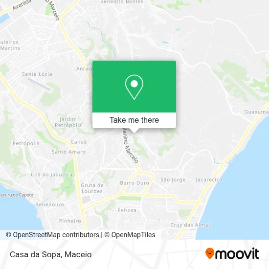 Casa da Sopa map