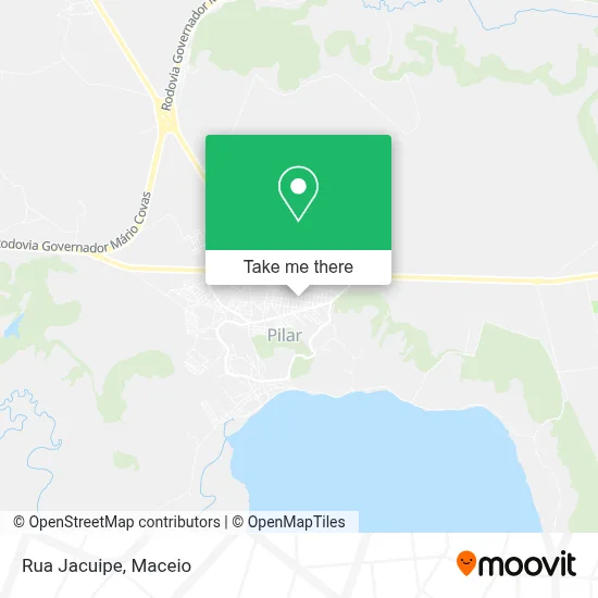 Rua Jacuipe map
