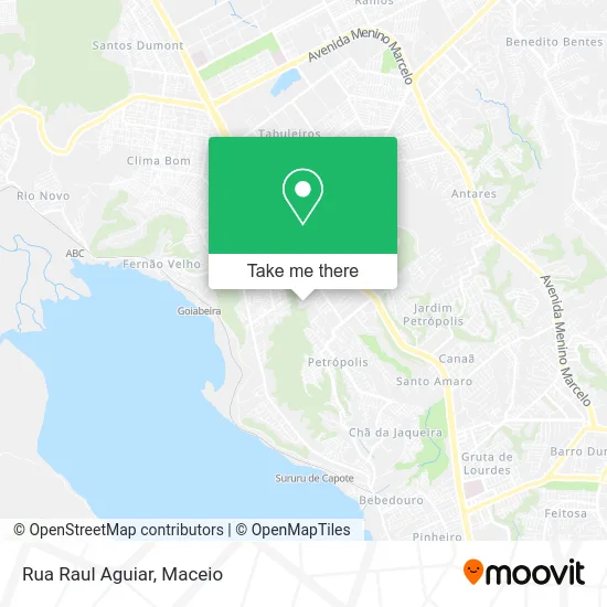 Rua Raul Aguiar map