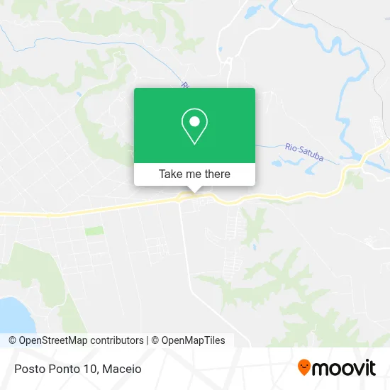 Posto Ponto 10 map