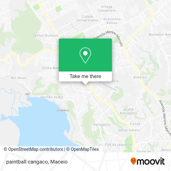 paintball cangaco map