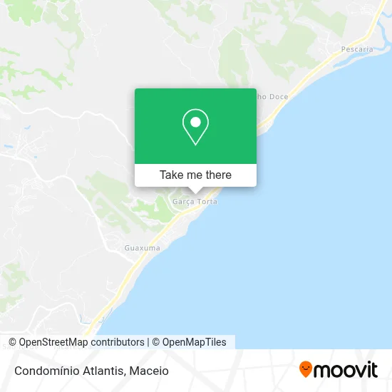 Condomínio Atlantis map