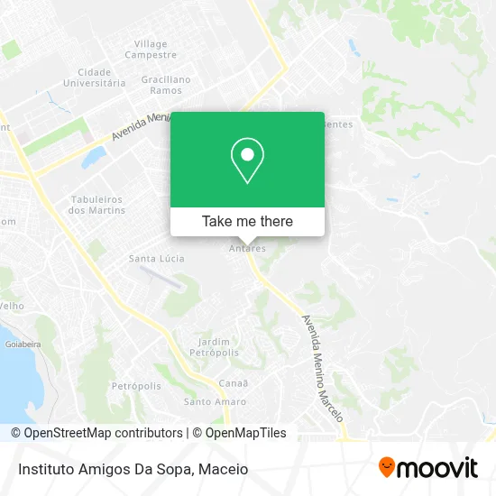 Instituto Amigos Da Sopa map