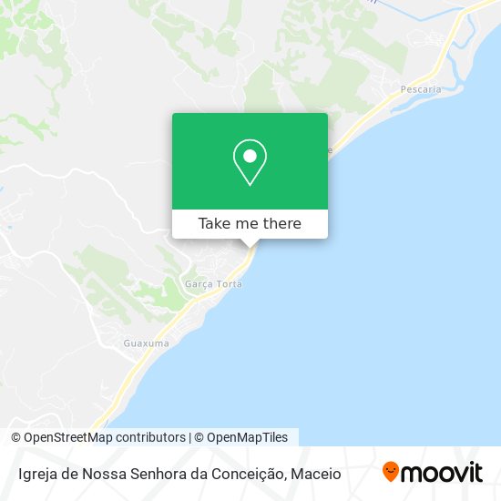 Mapa Igreja de Nossa Senhora da Conceição