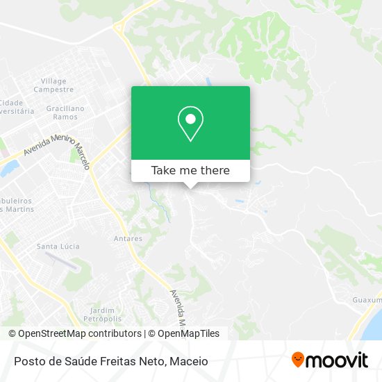 Posto de Saúde Freitas Neto map