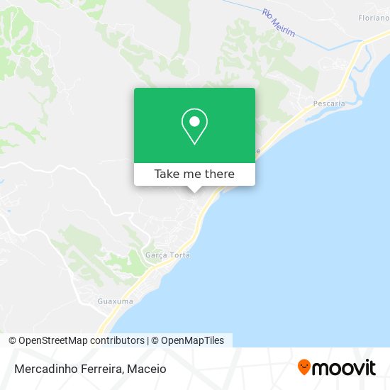 Mercadinho Ferreira map