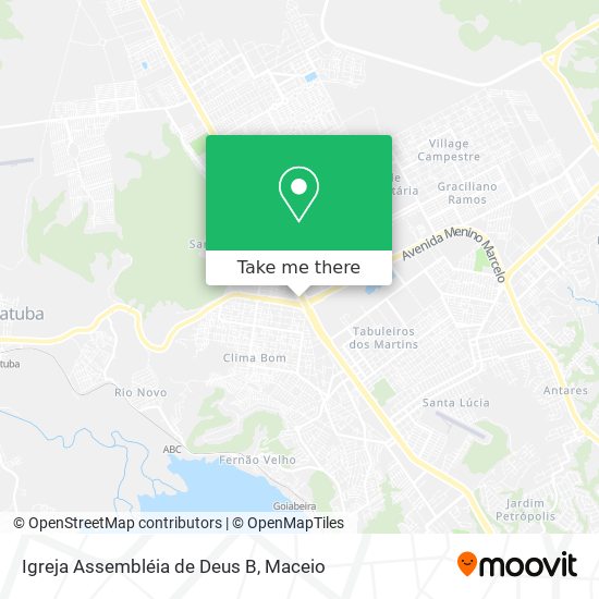 Igreja Assembléia de Deus B map