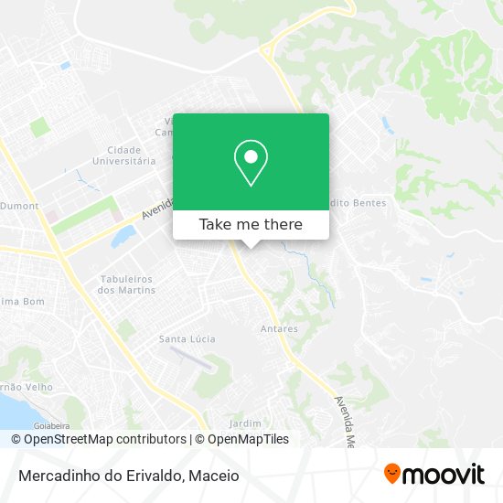 Mercadinho do Erivaldo map