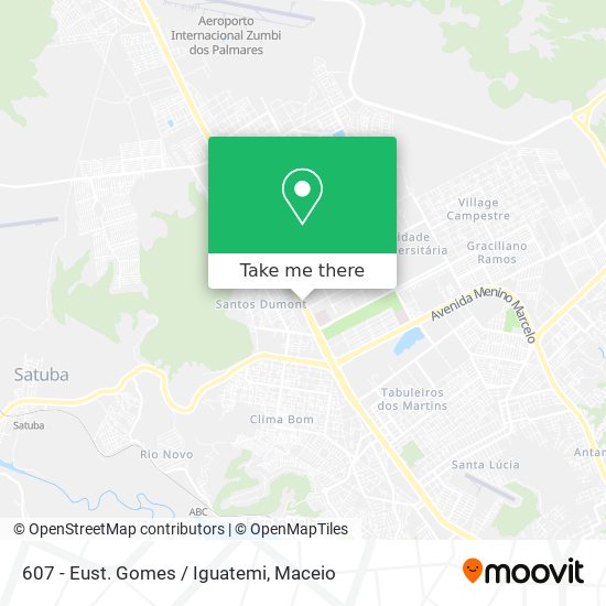 607 - Eust. Gomes / Iguatemi map