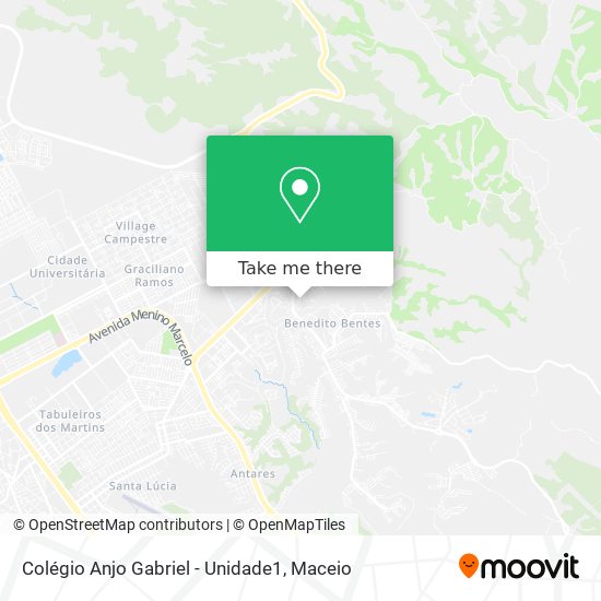 Colégio Anjo Gabriel - Unidade1 map