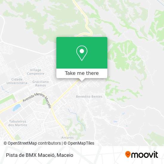 Pista de BMX Maceió map