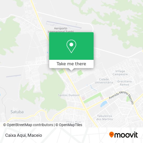 Caixa Aqui map