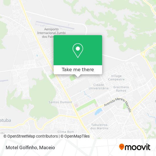 Motel Golfinho map