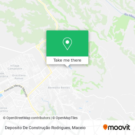 Deposito De Construção Rodrigues map