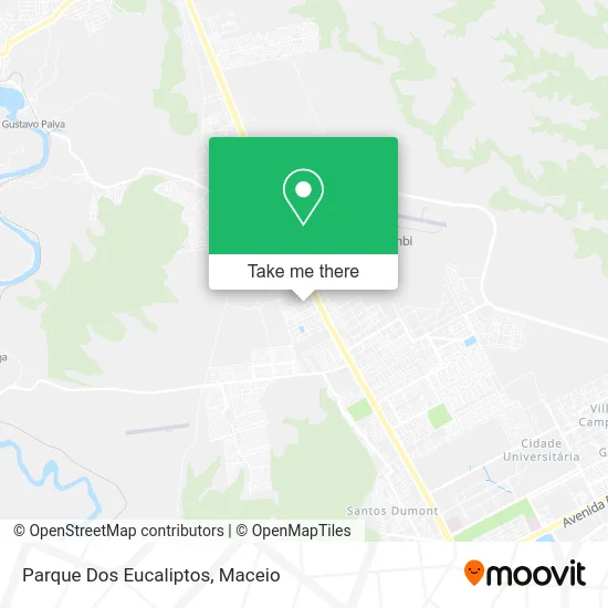Parque Dos Eucaliptos map