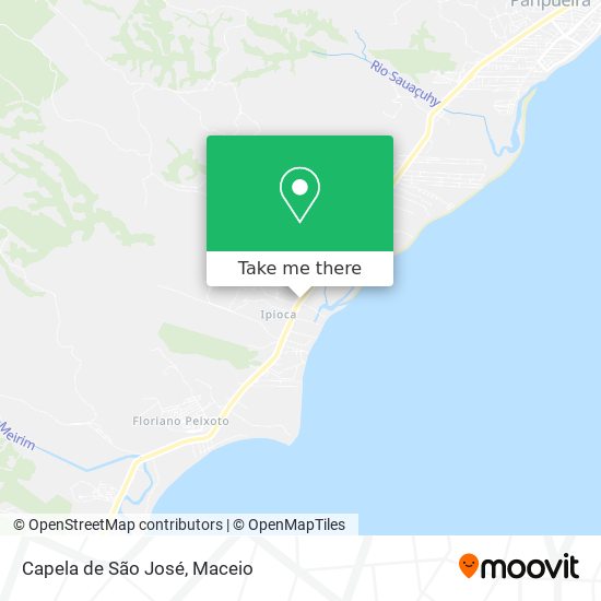 Capela de São José map