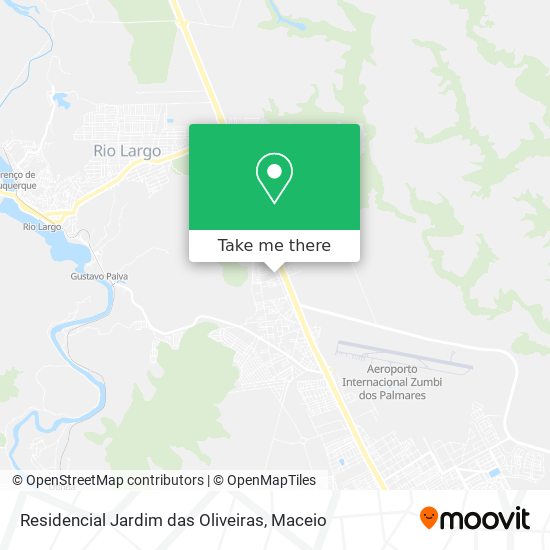 Residencial Jardim das Oliveiras map