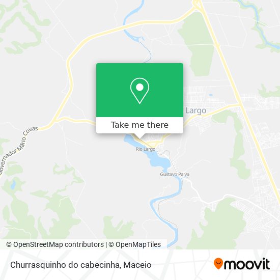 Churrasquinho do cabecinha map