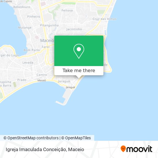 Mapa Igreja Imaculada Conceição