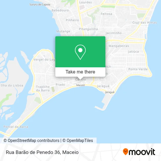 Rua Barão de Penedo 36 map