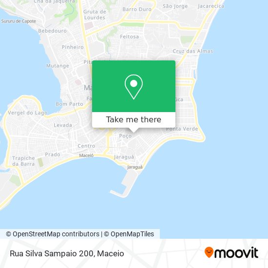 Rua Silva Sampaio 200 map