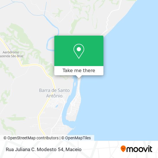 Rua Juliana C. Modesto 54 map