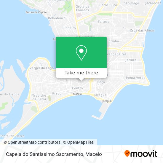Capela do Santissimo Sacramento map
