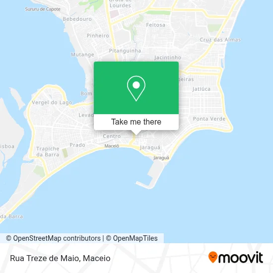 Rua Treze de Maio map