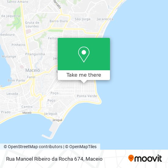 Rua Manoel Ribeiro da Rocha 674 map