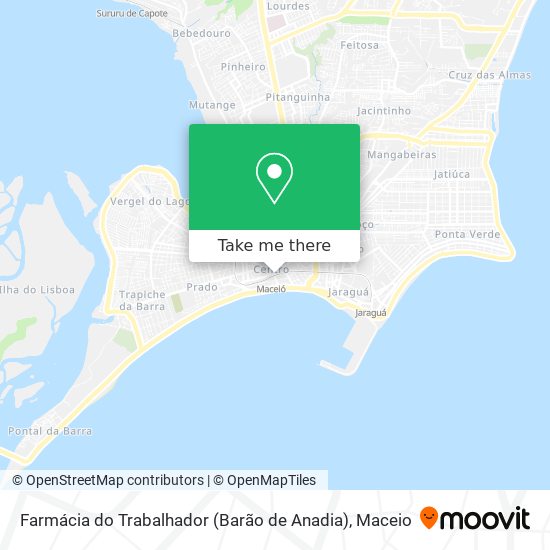 Farmácia do Trabalhador (Barão de Anadia) map