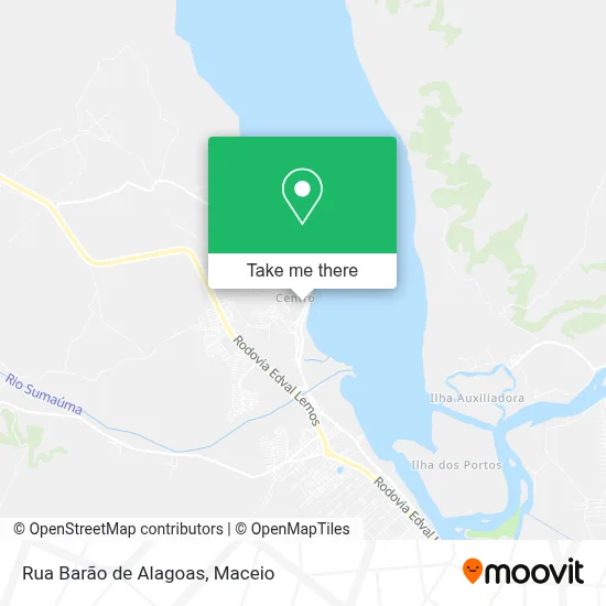 Rua Barão de Alagoas map