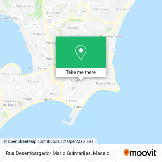 Rua Desembargador Mario Guimarães map