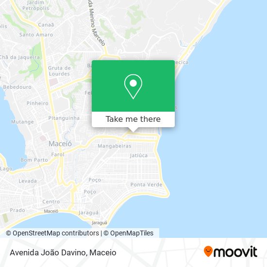 Avenida João Davino map