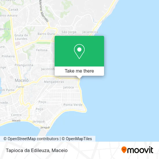 Tapioca da Edileuza map