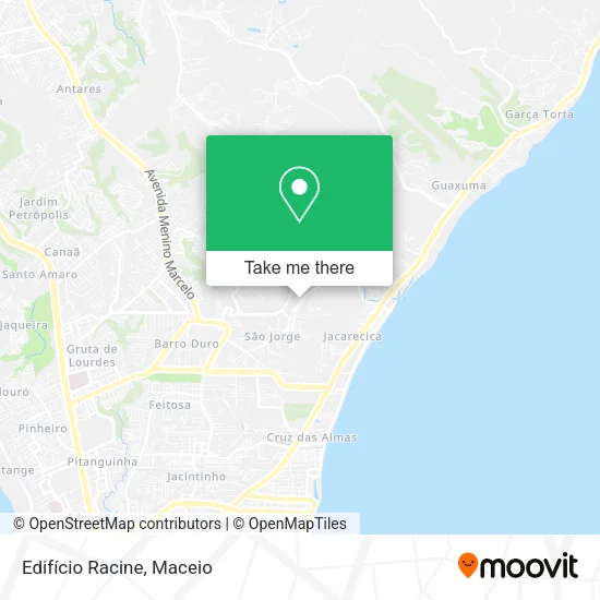 Edifício Racine map