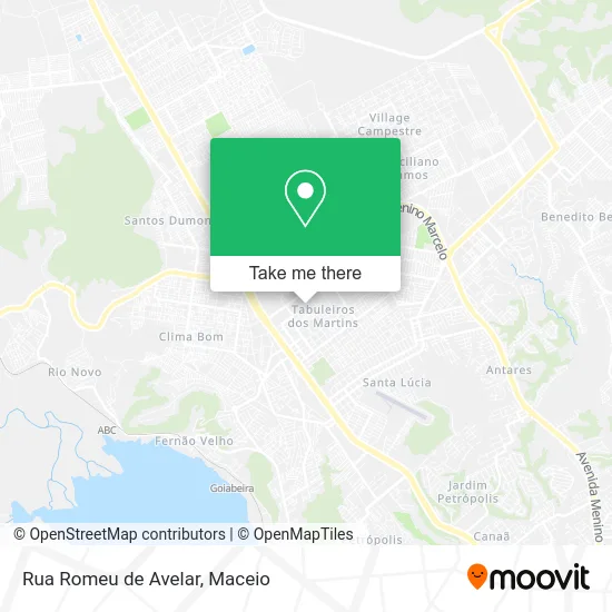 Rua Romeu de Avelar map