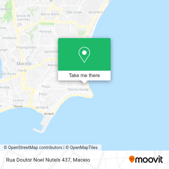 Rua Doutor Noel Nutels 437 map