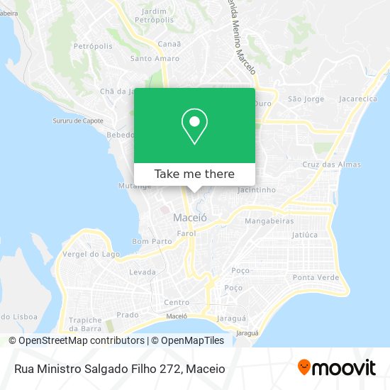 Mapa Rua Ministro Salgado Filho 272